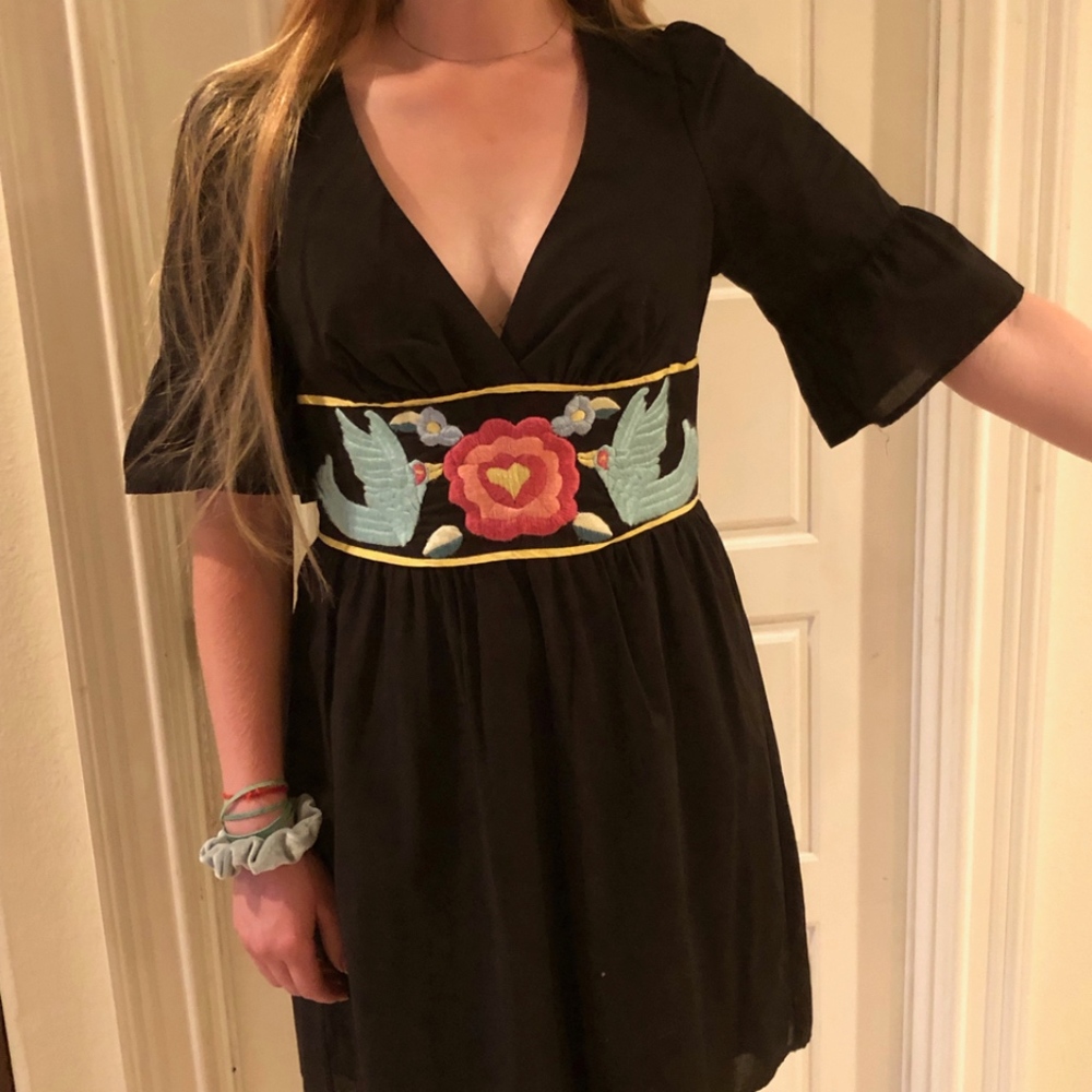 BohoChic Festival EmbroideredVava Dress by Joy Han
